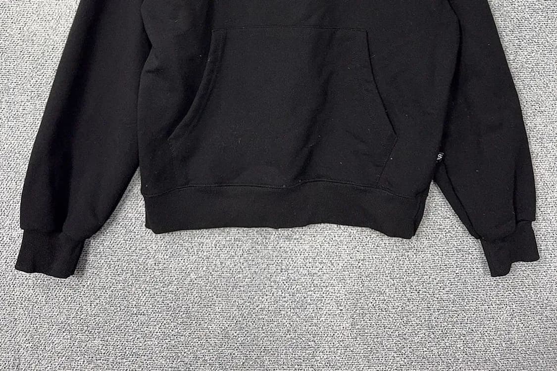 코드그라피 프린팅 블랙 후드티 S 상품이미지4