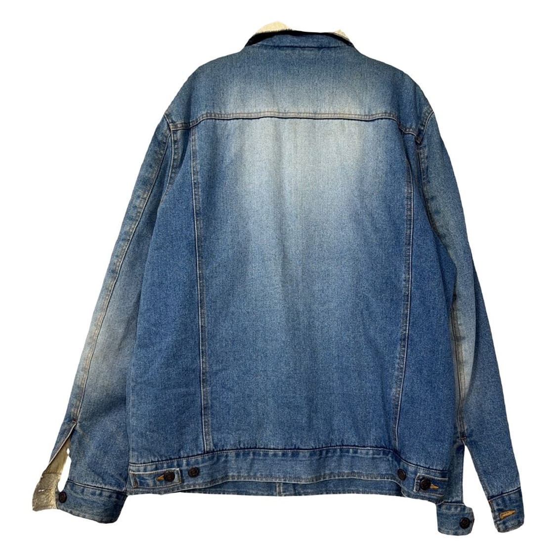 리바이스 블루 워싱 빈티지 양털 무스탕 데님 자켓 MEN-XL-105 상품이미지2