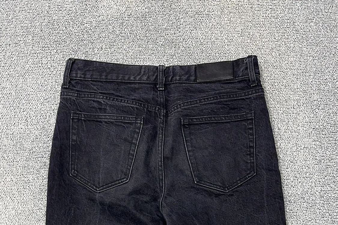 무신사스탠다드 흑청 캐주얼 데님팬츠 30 상품이미지6