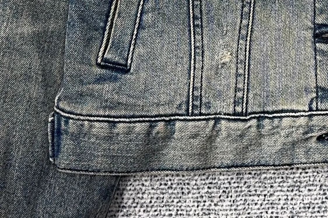 버커루 블루 빈티지 워싱 데님 자켓 S 상품이미지6