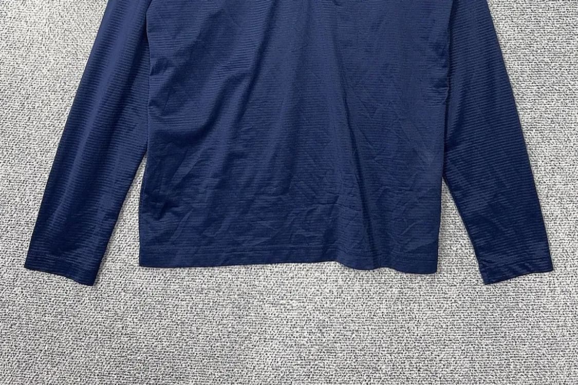 블랙야크 로고 남성 등산 기능성 반집업 긴팔티 100 상품이미지4
