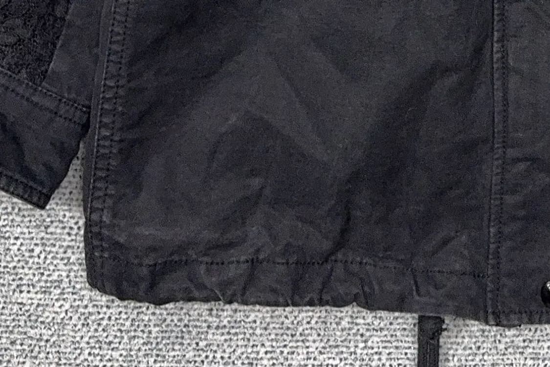 에고이스트 빈티지 프린팅 블랙 자켓 55 상품이미지6