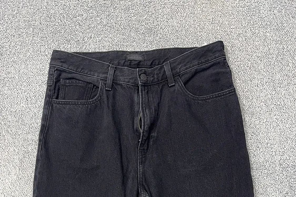 유니클로 빈티지 와이드 데님 팬츠 32 상품이미지3