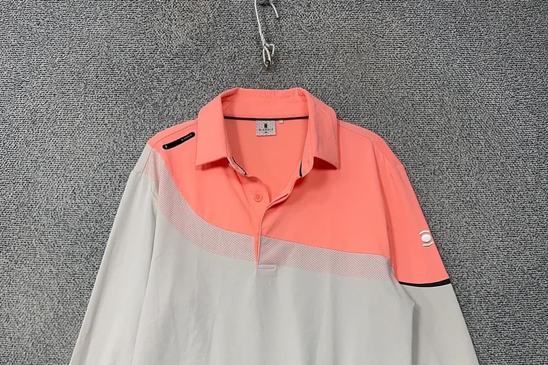 와이드앵글 남성 골프 기능성 라이트 그레이 카라티 95 상품이미지3