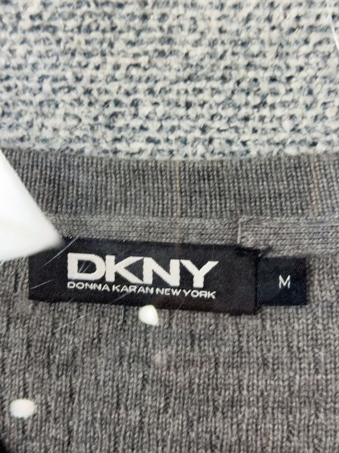 DKNY 그레이 캐주얼 울 니트 M 상품이미지7