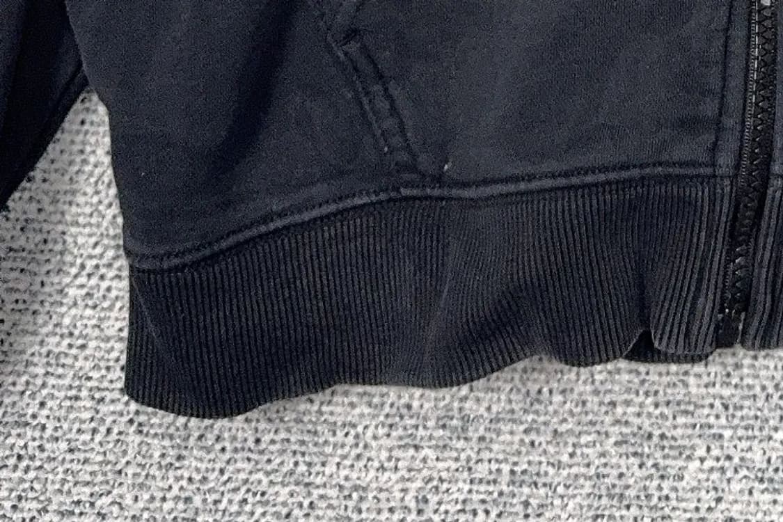 뉴발란스 블랙 로고 남성 후드 집업 95(M) 상품이미지6