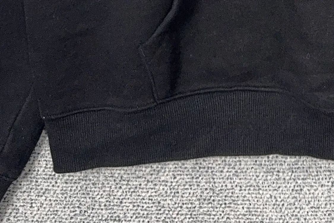 필루미네이트 프린팅 블랙 후드티 LARGE 상품이미지7