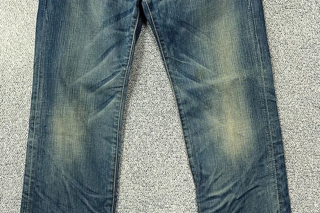 빈티지 y2k 워싱 청바지 데님팬츠 S 상품이미지4