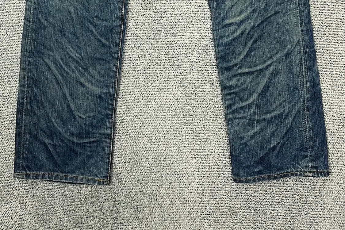 빈티지 y2k 워싱 청바지 데님팬츠 S 상품이미지5