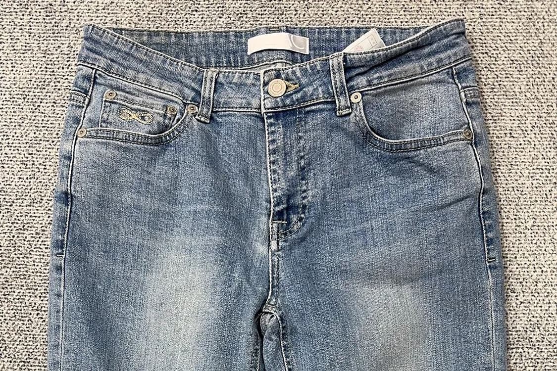 플랙진 연청 캐주얼 여성 청바지 26 상품이미지3