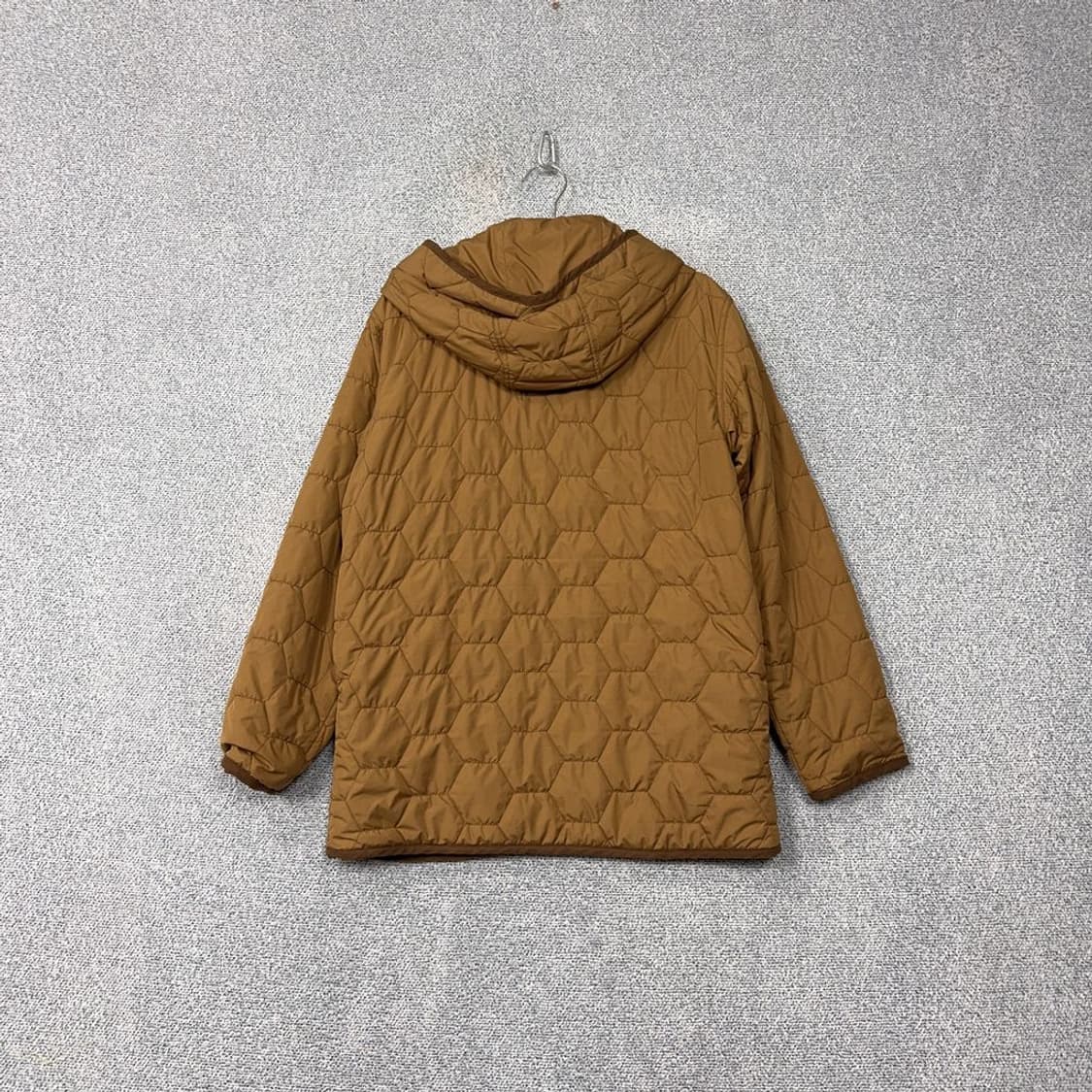 콜롬비아 브라운 퀄팅 패딩 자켓 XL 상품이미지2