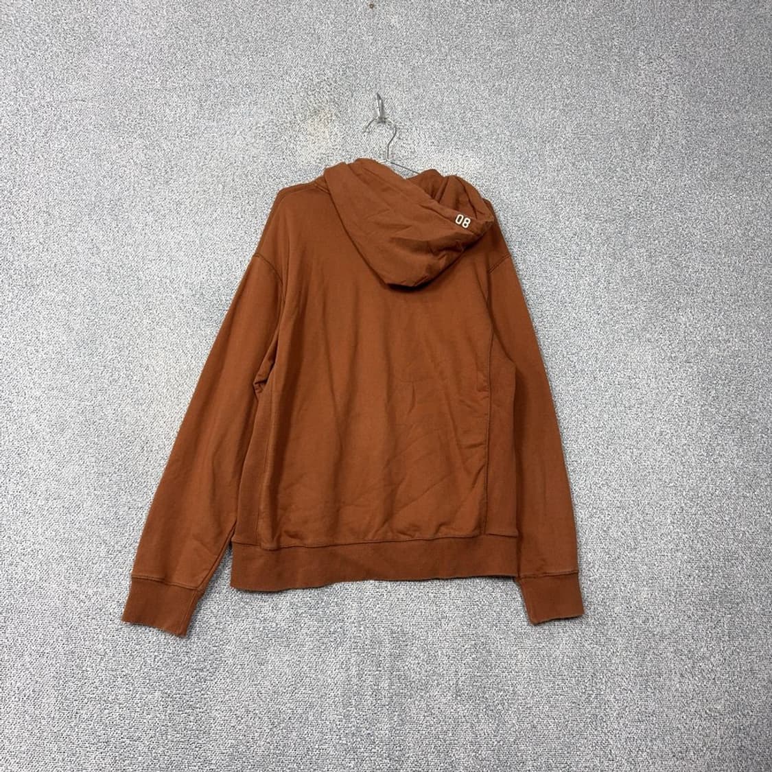커버낫 브라운 캐주얼 스웻 후드티 X-LARGE 상품이미지2