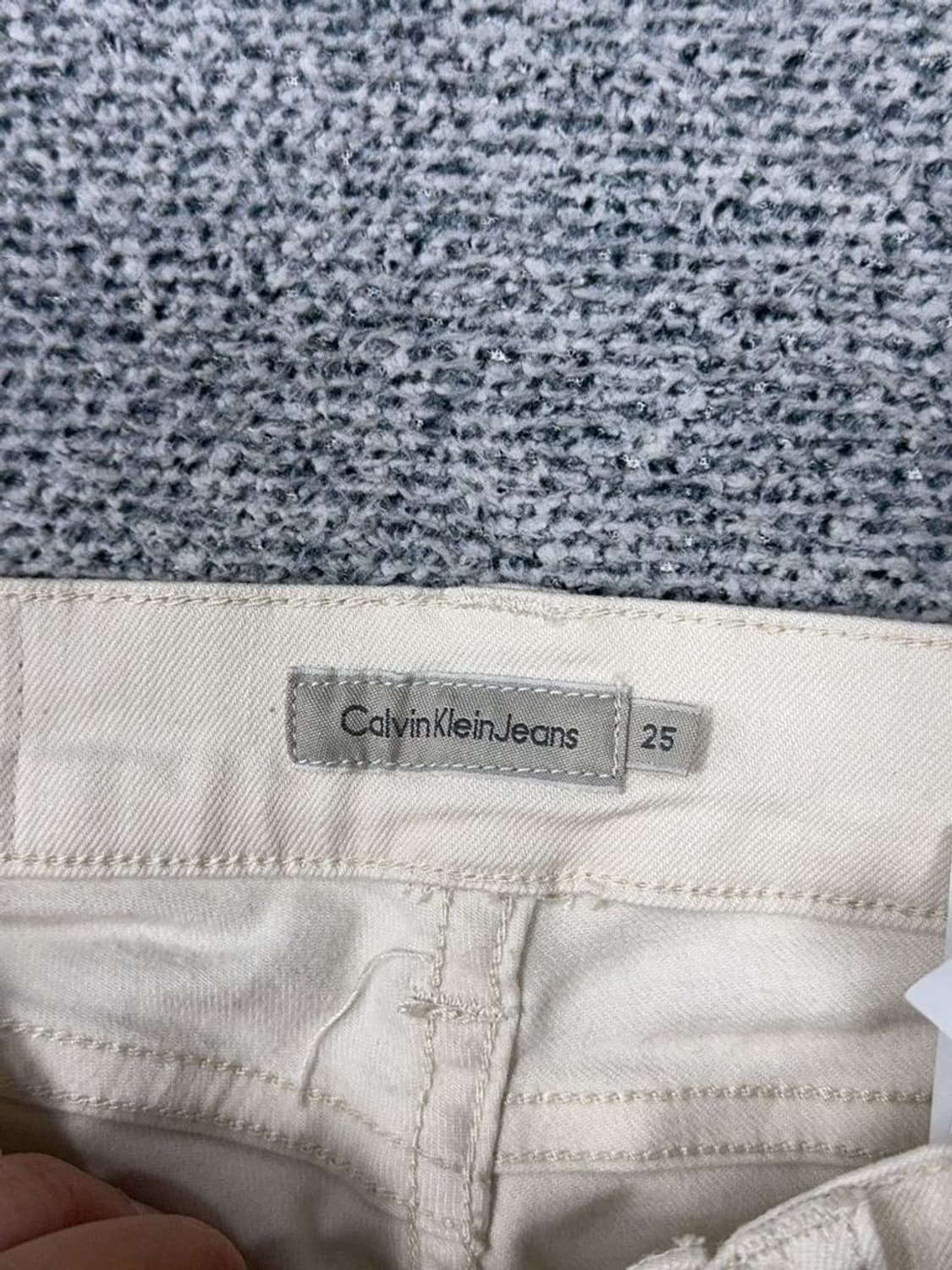[새상품]캘빈클라인 크림 청바지 25x32/25x32/C35 L32 TALLA:C25 L32 상품이미지7