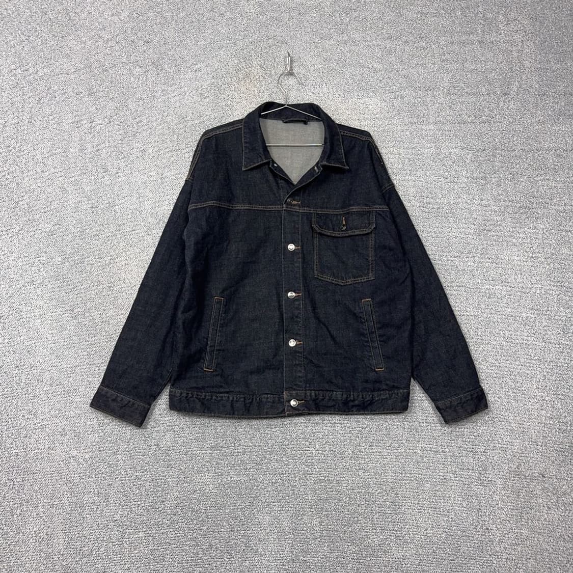 에잇세컨즈 중청 데님 캐주얼 청자켓 XL 상품이미지1