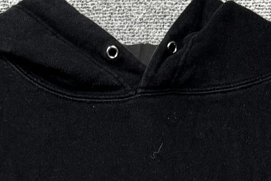 시디스콤마 프린팅 블랙 후드티 XL 상품이미지5