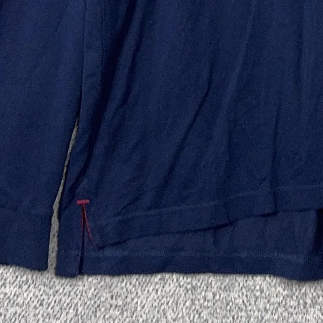폴로아쎈 네이비 로고 긴팔 카라티 3XL 상품이미지3