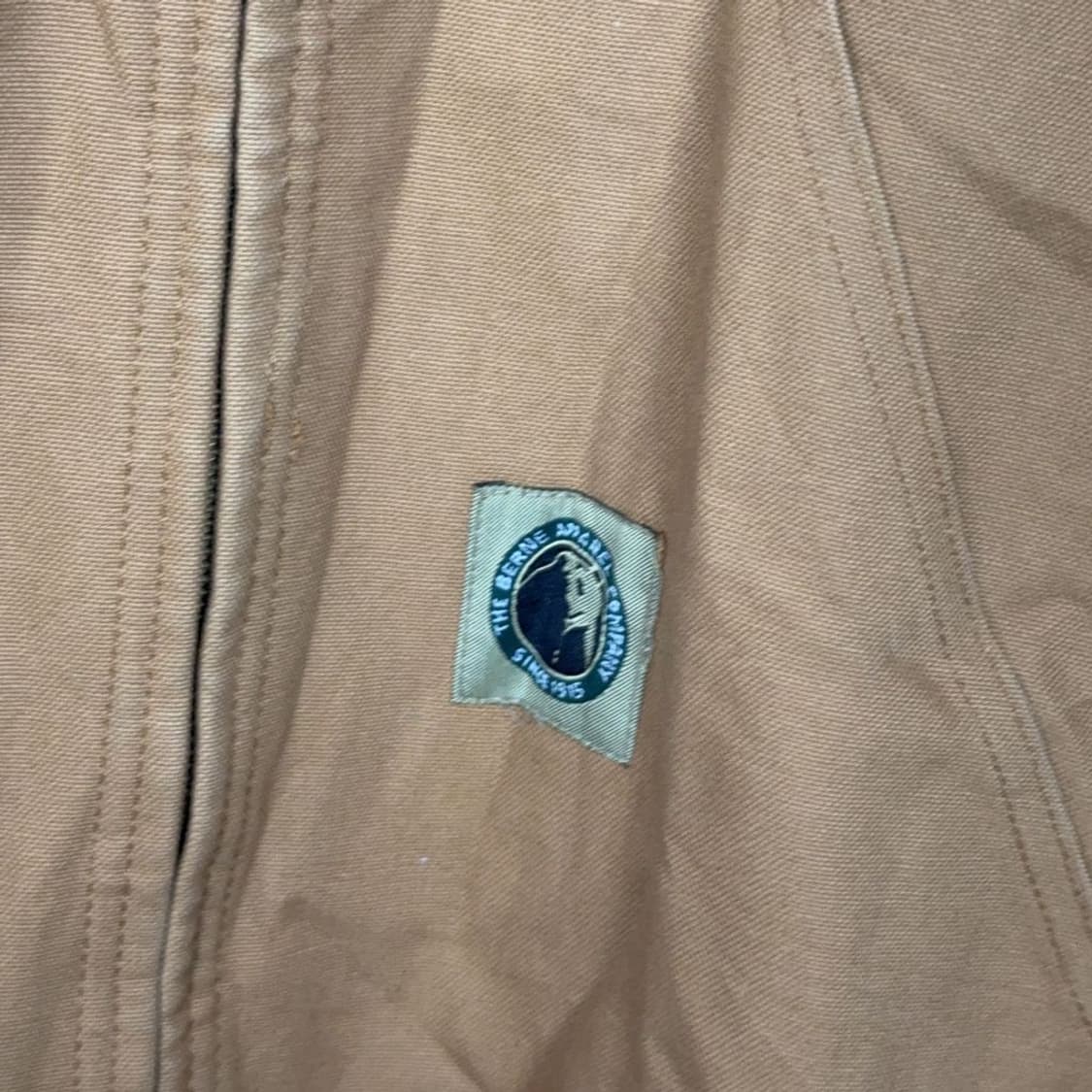 빈티지 카멜 브라운 덕 액티브 후드 자켓 L 상품이미지3