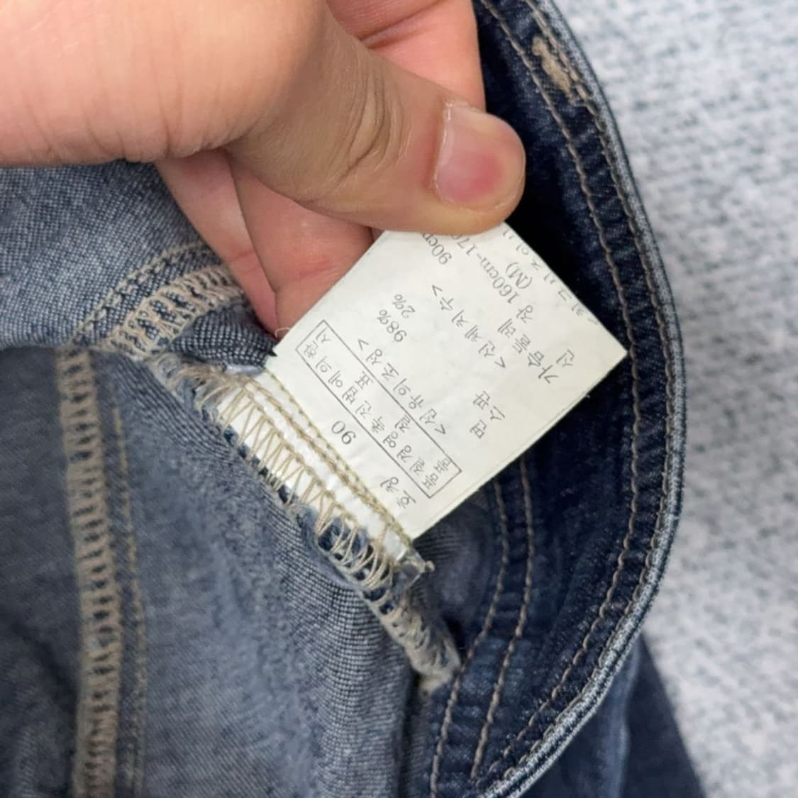 에드윈 빈티지 워싱 크롭 데님 자켓 90 상품이미지4