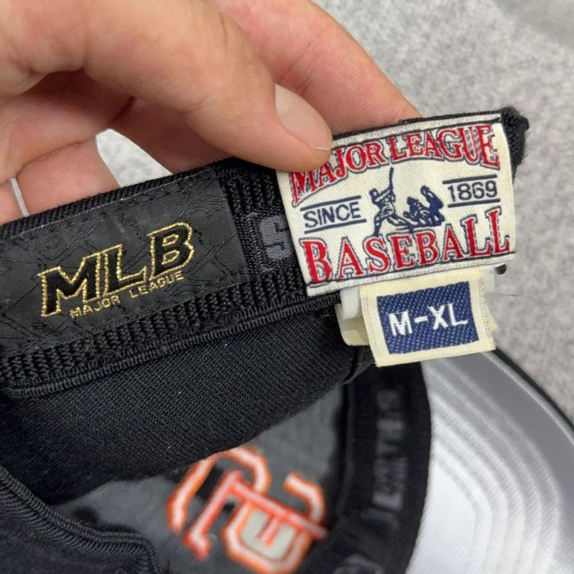엠엘비 샌프란시스코 자수 로고 블랙 캡 M-XL 상품이미지6