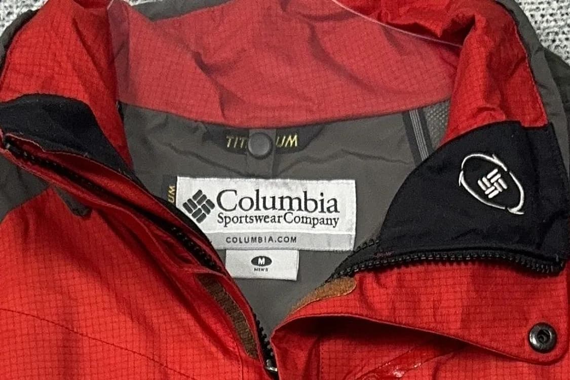 콜롬비아 레드 고어텍스 기능성 바람막이 M 상품이미지5