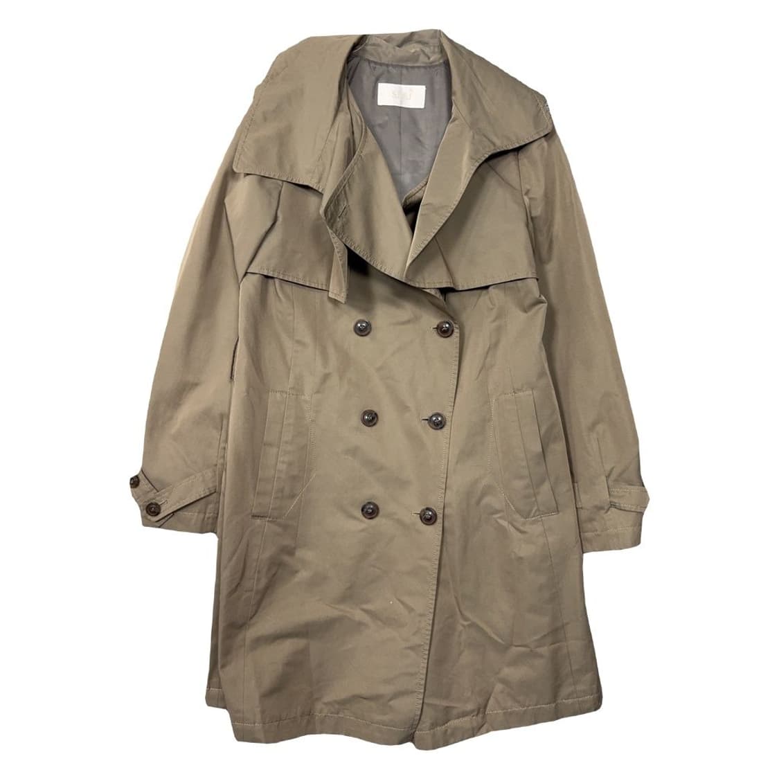 SJSJ 여성 한섬 클래식 베이지 트렌치 코트 82-94-160 상품이미지1