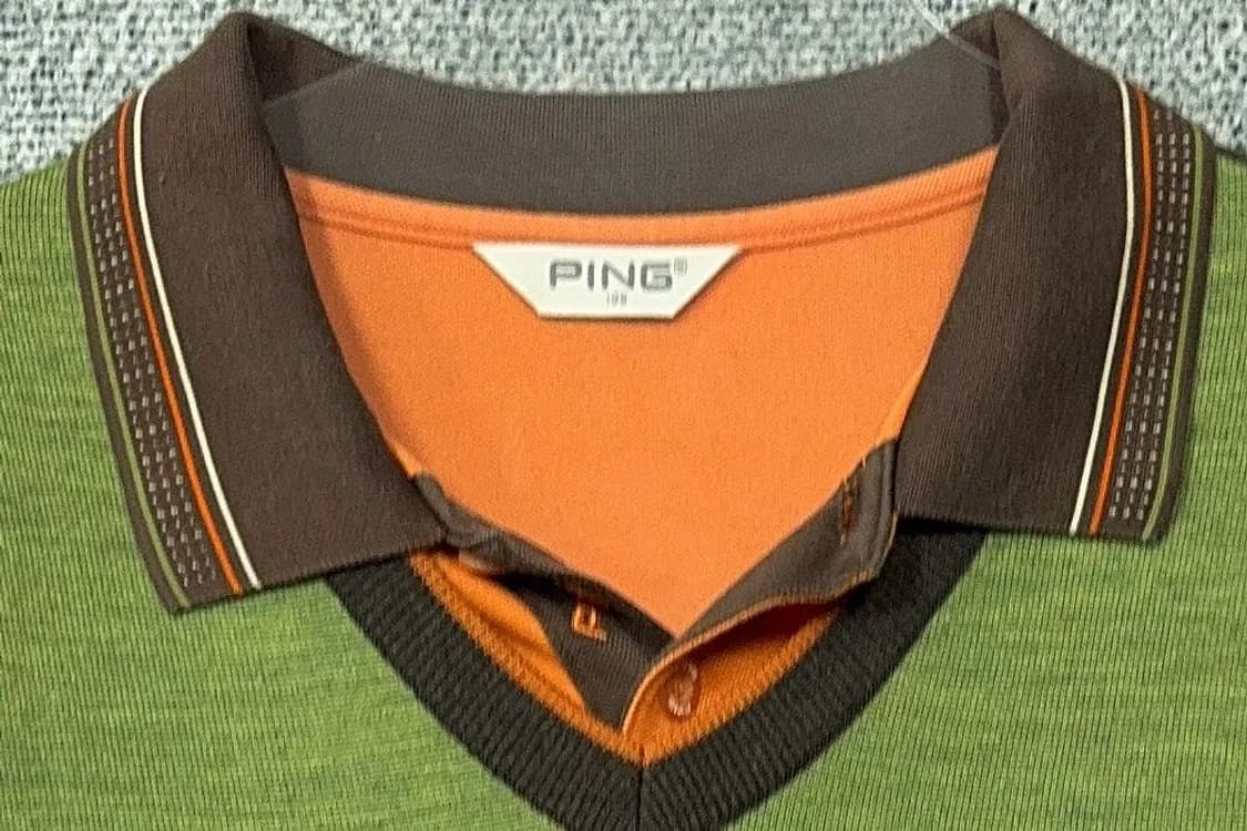핑 오렌지 골프 니트 105 상품이미지5