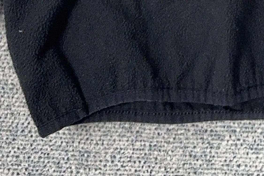 아디다스 블랙 로고 반집업 기능성 맨투맨 M 상품이미지6