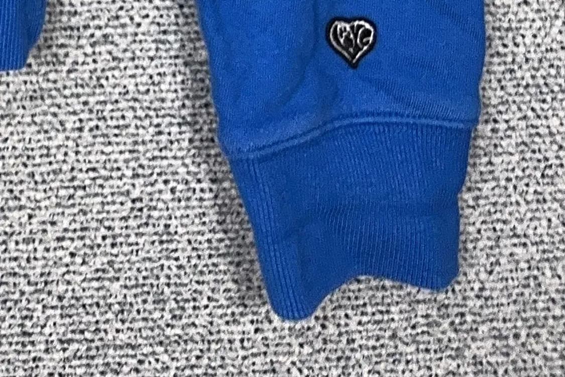 플랙진 블루 로고 맨투맨 S 상품이미지6