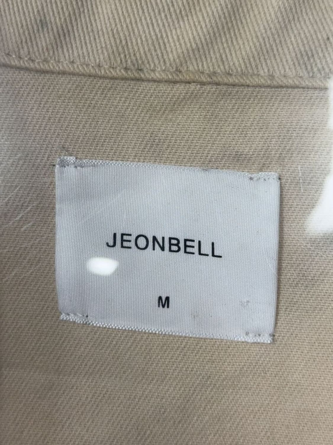 JEONBELL 남성 빈티지 멀티컬러 코튼 데님 자켓 M 상품이미지7