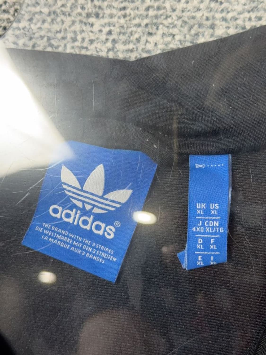 아디다스 검흰 파이어버드 오버핏 트랙탑 집업 져지 XL 상품이미지8