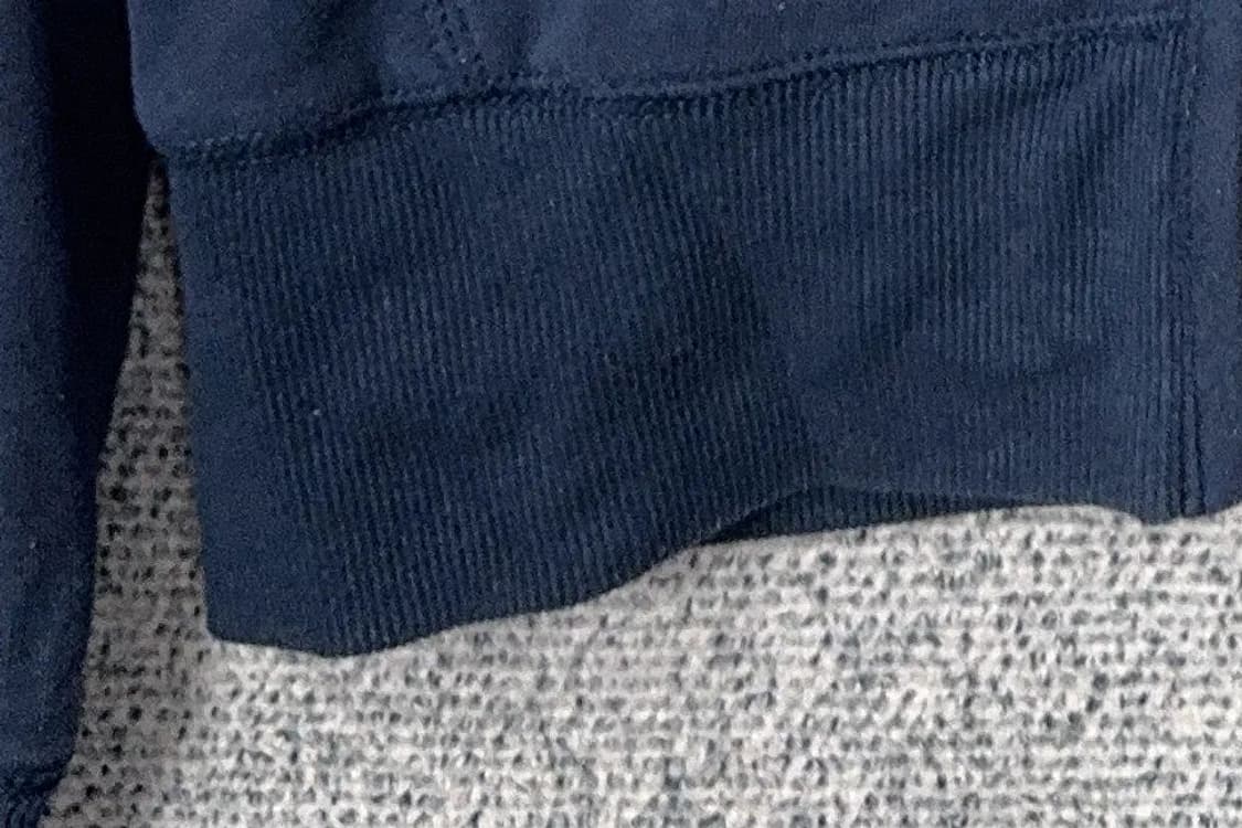 아베크롬비 핑크 로고 Y2K 네이비 후드 집업 M 상품이미지7