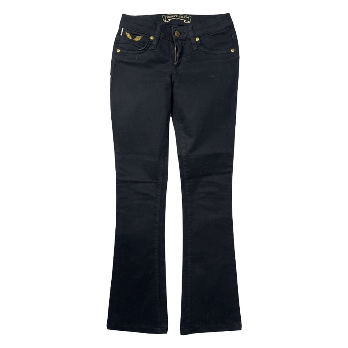 로빈슨 진 Y2K 블랙 부츠컷 데님팬츠 24 상품이미지1