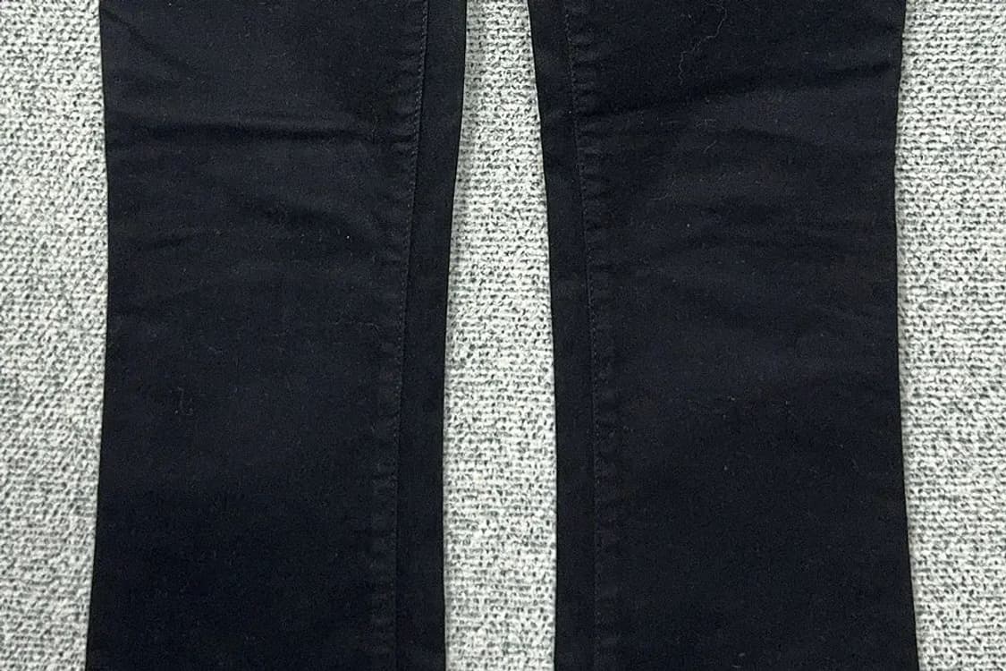 로빈슨 진 Y2K 블랙 부츠컷 데님팬츠 24 상품이미지5