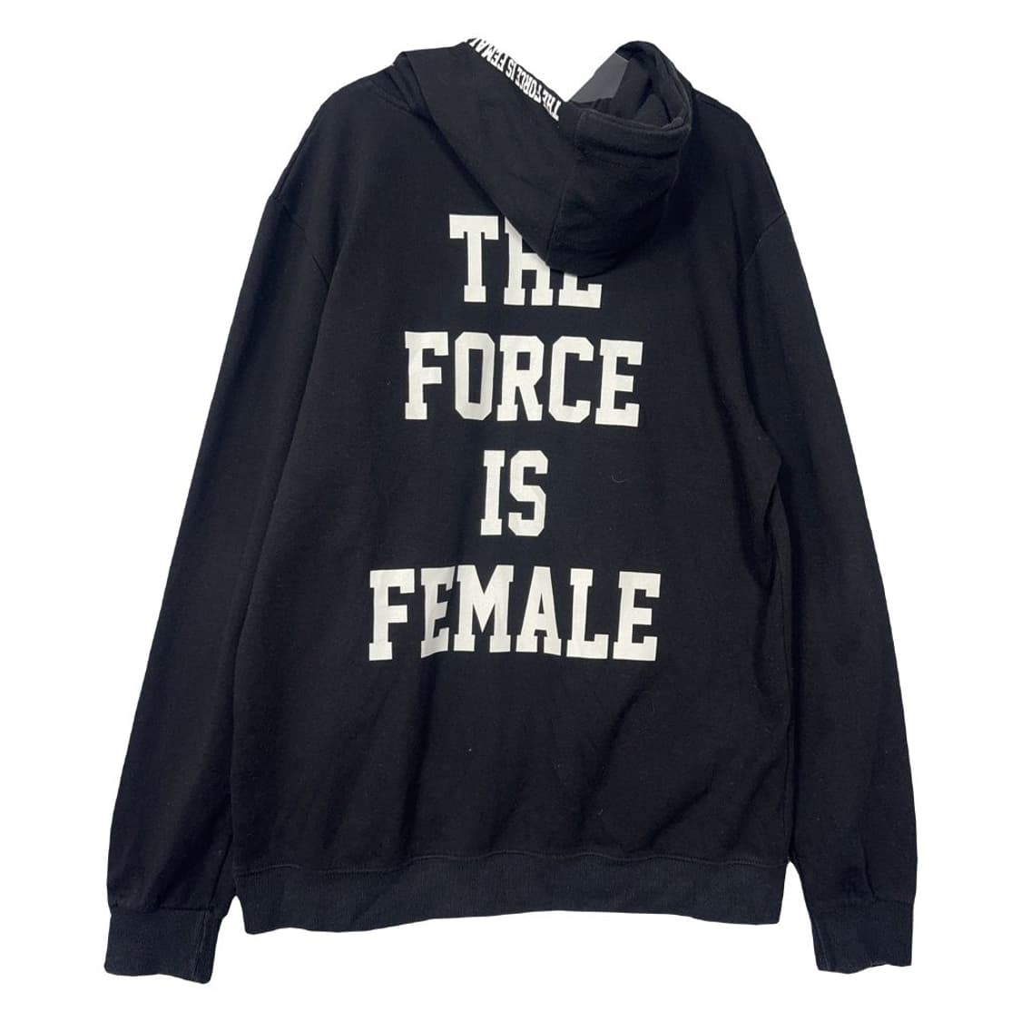 나이키 블랙 로고 후드티 XL 상품이미지2