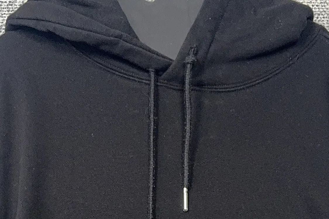 로맨틱크라운 블랙 오버핏 백프린팅 후드티 L 상품이미지5