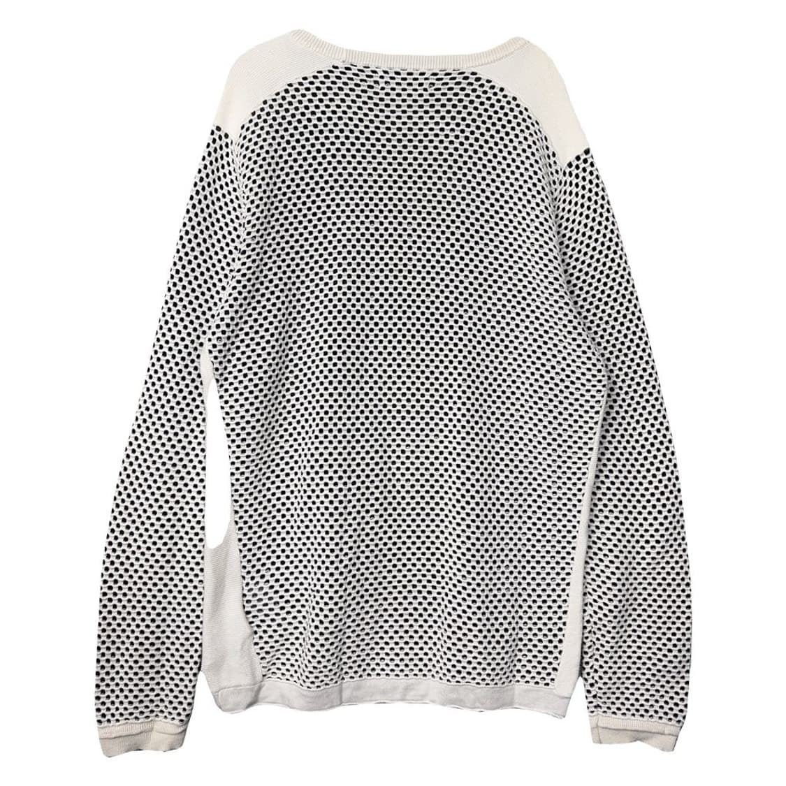 캘빈클라인 빈티지 패턴 화이트 니트 L 상품이미지2