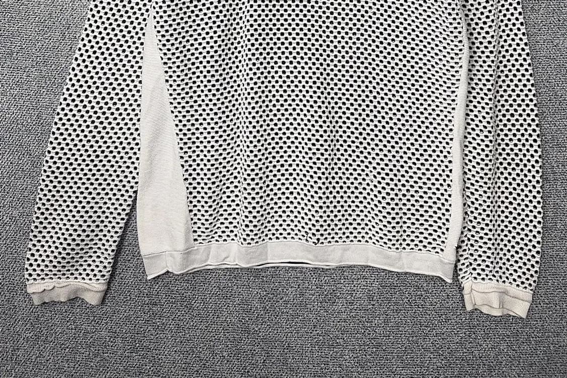 캘빈클라인 빈티지 패턴 화이트 니트 L 상품이미지4