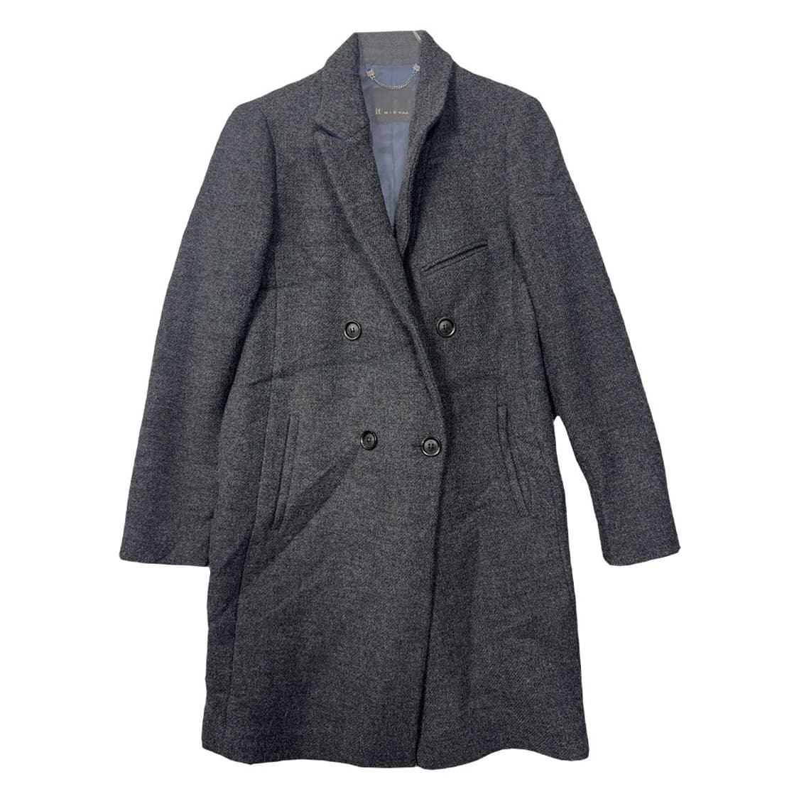 잇 미샤 그레이 클래식 울 코트 79-155 상품이미지1
