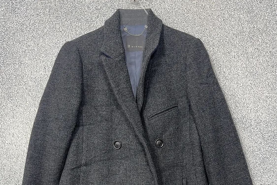 잇 미샤 그레이 클래식 울 코트 79-155 상품이미지3