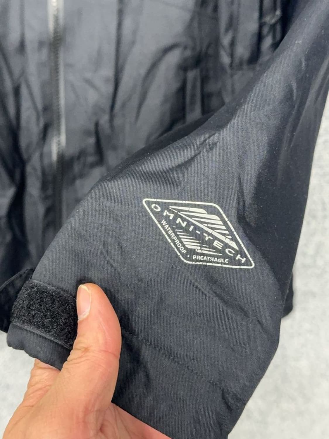 콜롬비아 블랙 로고 기능성 바람막이 윈드자켓 S 상품이미지7