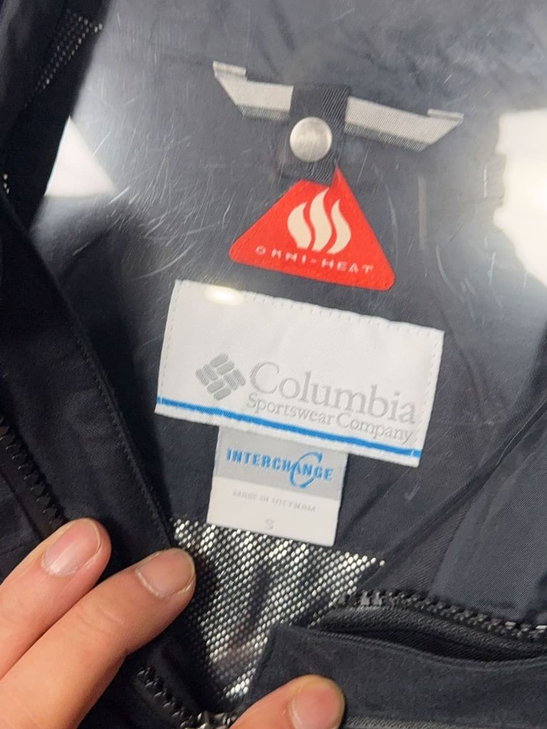 콜롬비아 블랙 로고 기능성 바람막이 윈드자켓 S 상품이미지8