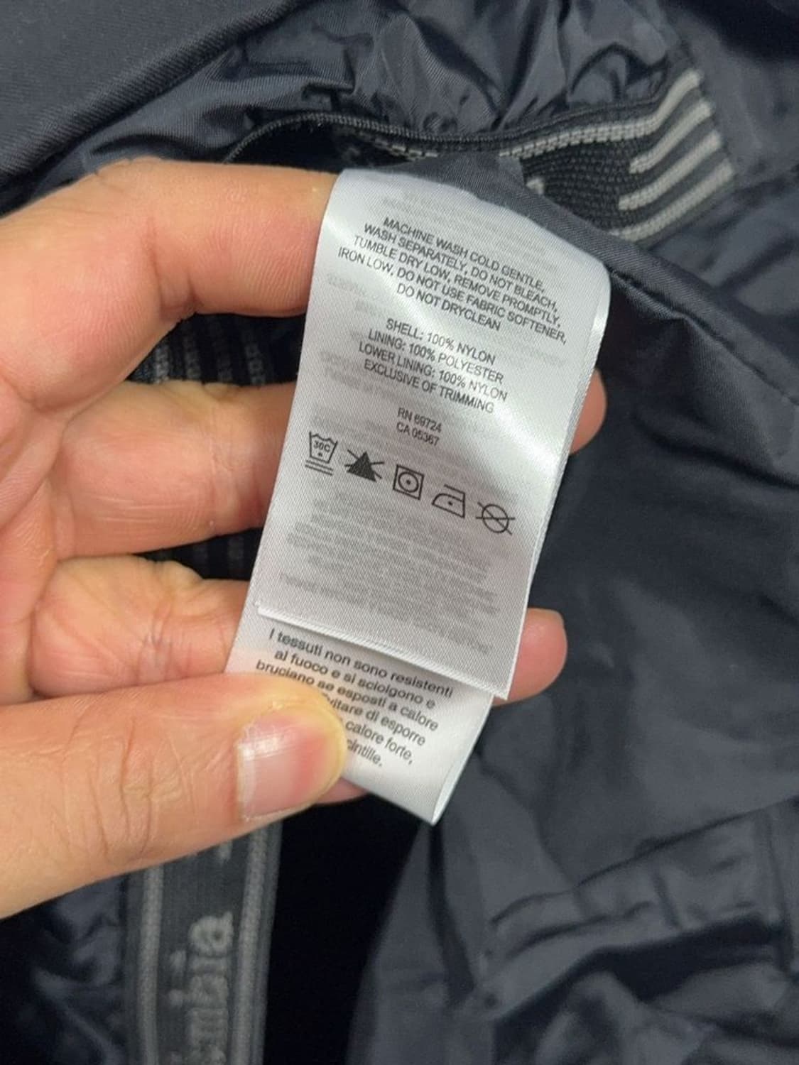 콜롬비아 블랙 로고 기능성 바람막이 윈드자켓 S 상품이미지9