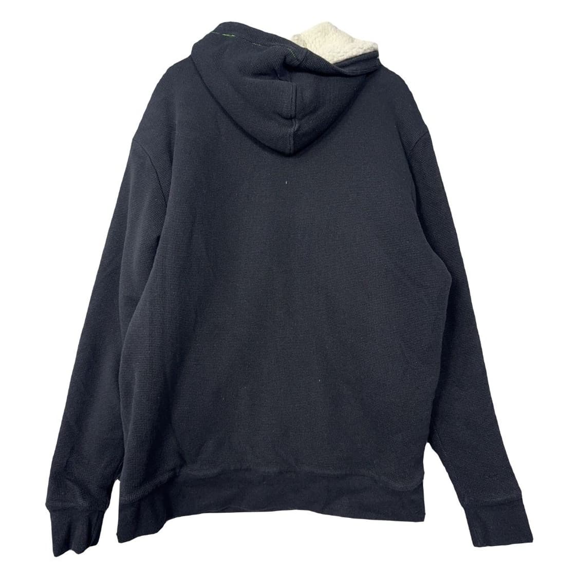 캉골 로고 양털 네이비 후드티 S/P 상품이미지2