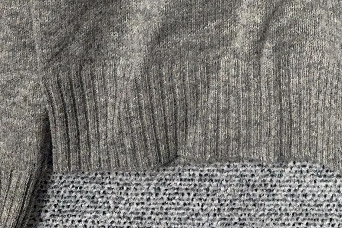 유니클로 라이트 그레이 울 니트 L 상품이미지6