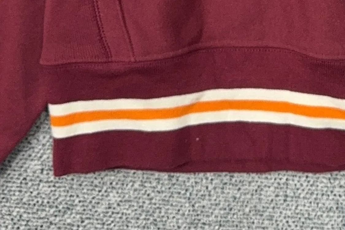 챔피온 리버스위브 버건디 빈티지 스웻 후드티 SMALL 상품이미지6