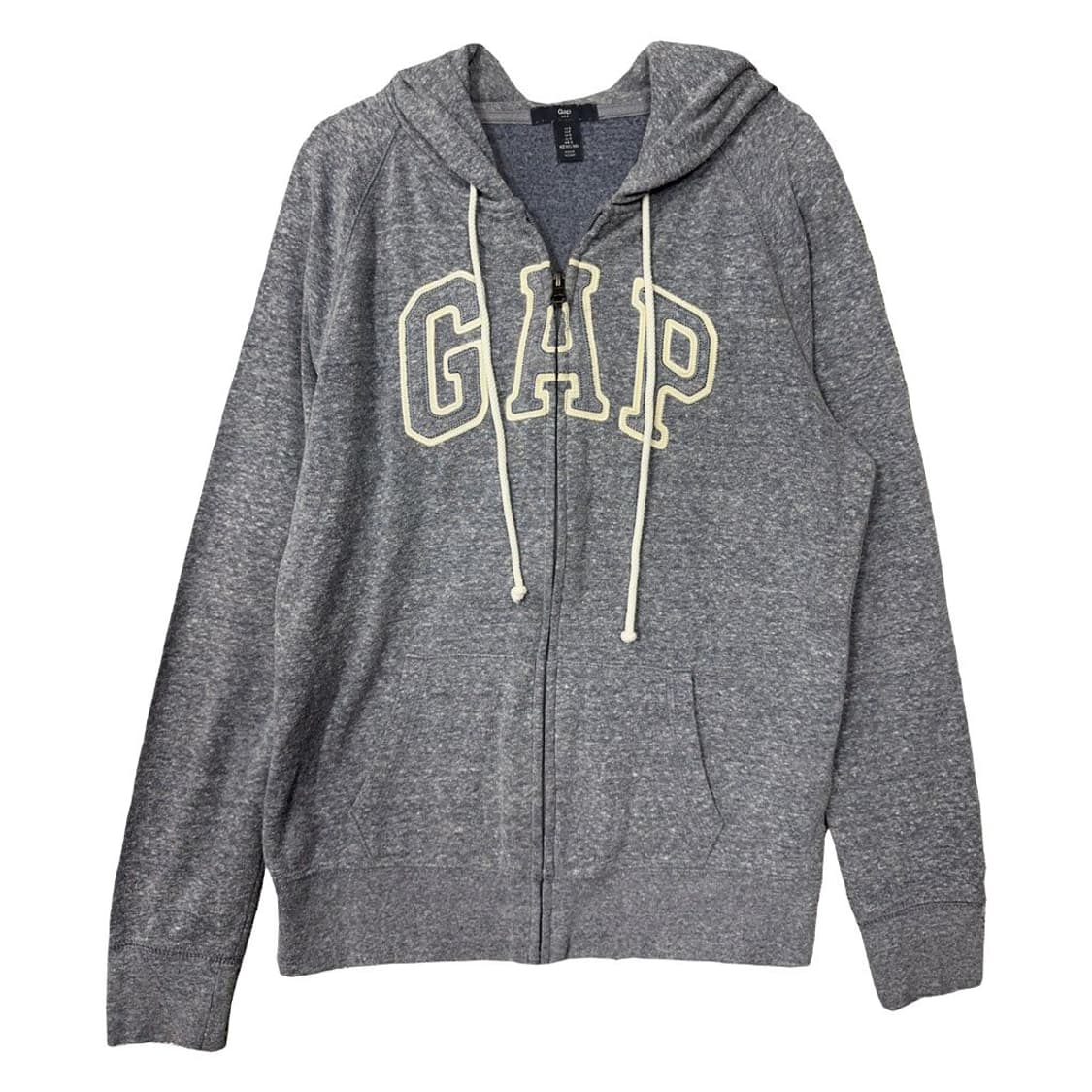갭 스펠 로고 그레이 후드 집업 S 상품이미지1