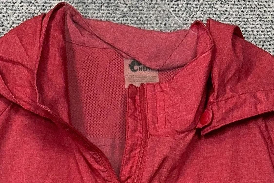 네파 레드 로고 여성 기능성 바람막이 S 상품이미지5