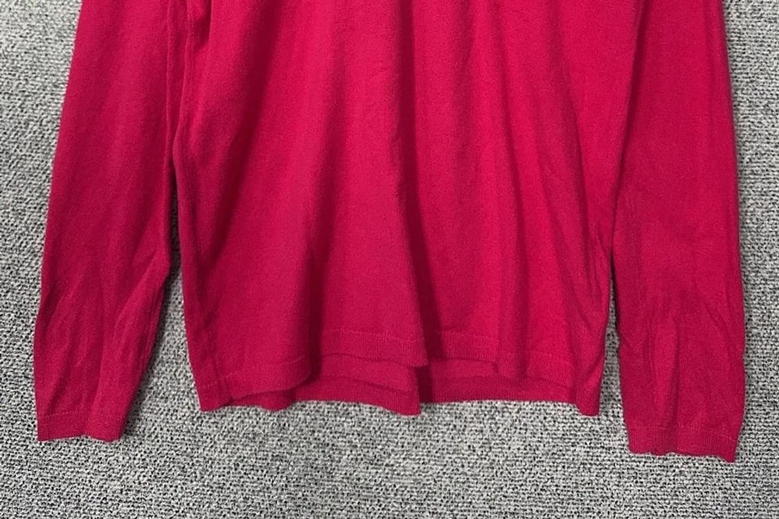 타미힐피거 핑크 브이넥 캐주얼 니트 S/P 상품이미지4