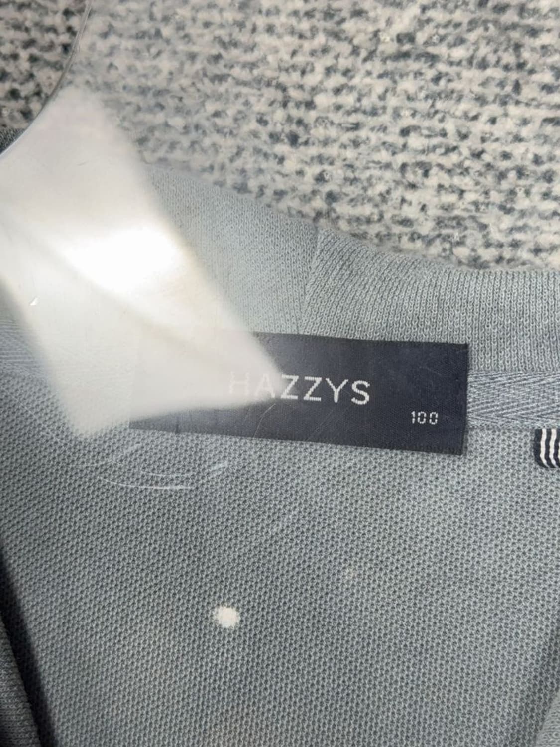 해지스 라이트 그레이 기능성 후드 집업 100 상품이미지8