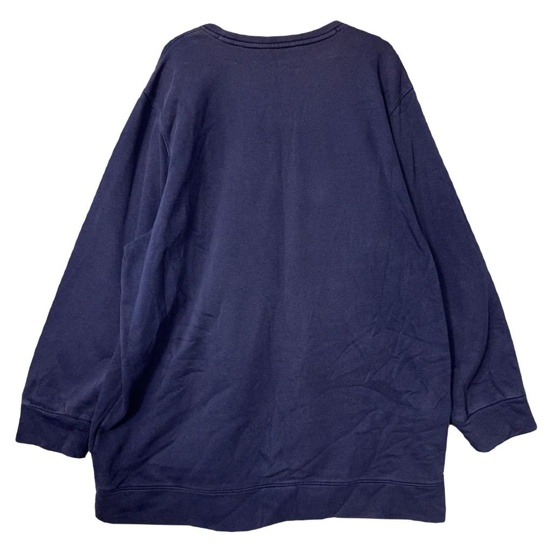 언더아머 네이비 센터 로고 기능성 오버핏 맨투맨 XL/TG/EG 상품이미지2